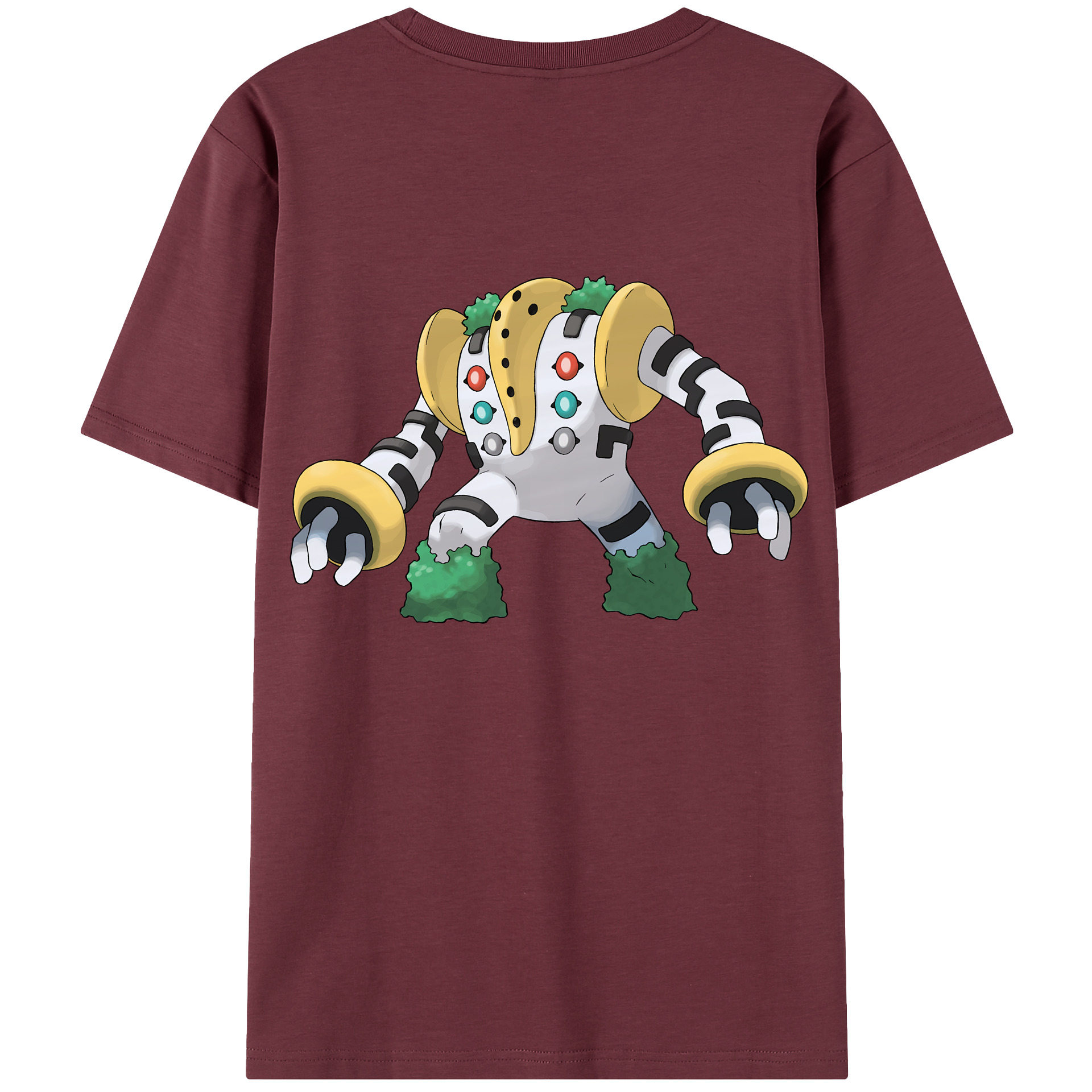 （画像用） ポケットモンスター Pokémon 綿100％半袖Tシャツ（背面プリント）